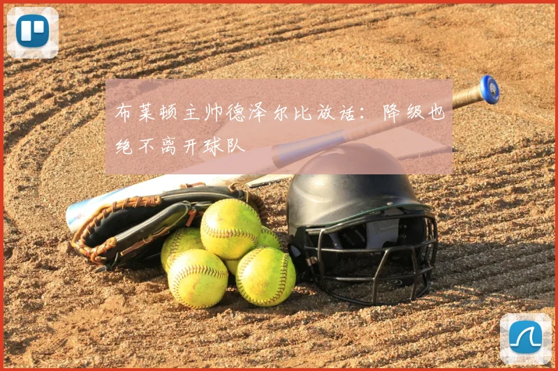 布莱顿主帅德泽尔比放话:降级也绝不离开球队
